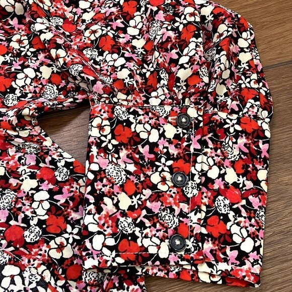 Sanctuary NWT Sheer Flower Power Blouse Size 1X - Picture 8 of 10